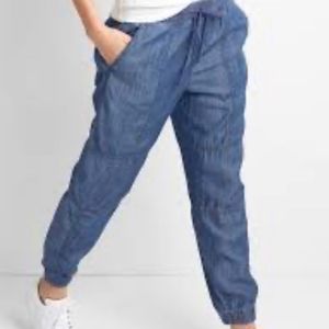 Gap lyocell denim joggers